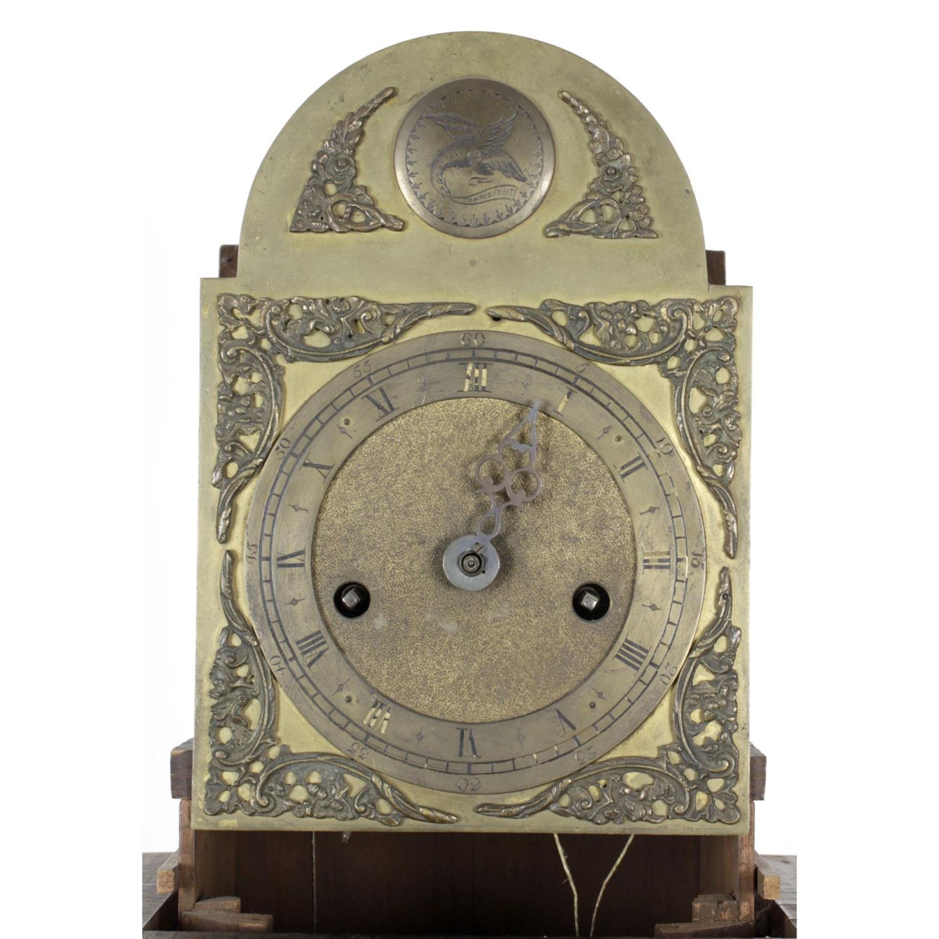 An antique mahogany cased eight-day longcase clock. - Image 2 of 5