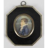 A early 19th century English School portrait miniature.