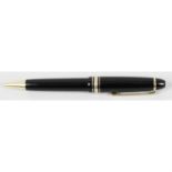 A Montblanc Meisterstuck twist action propelling ballpoint pen.