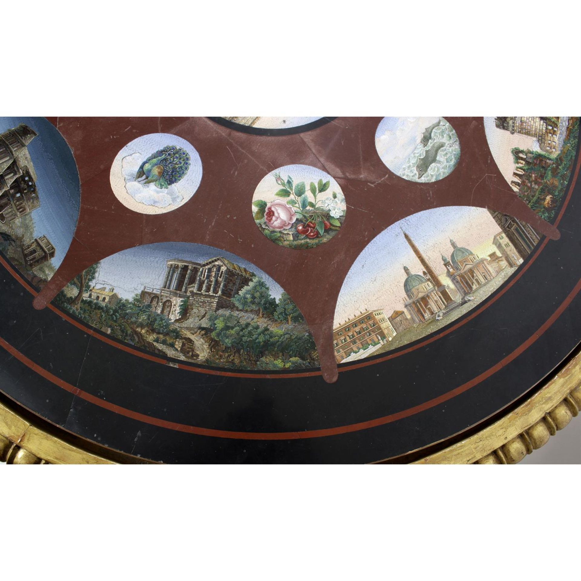 A 19th century Italian micromosaic table. - Image 7 of 26