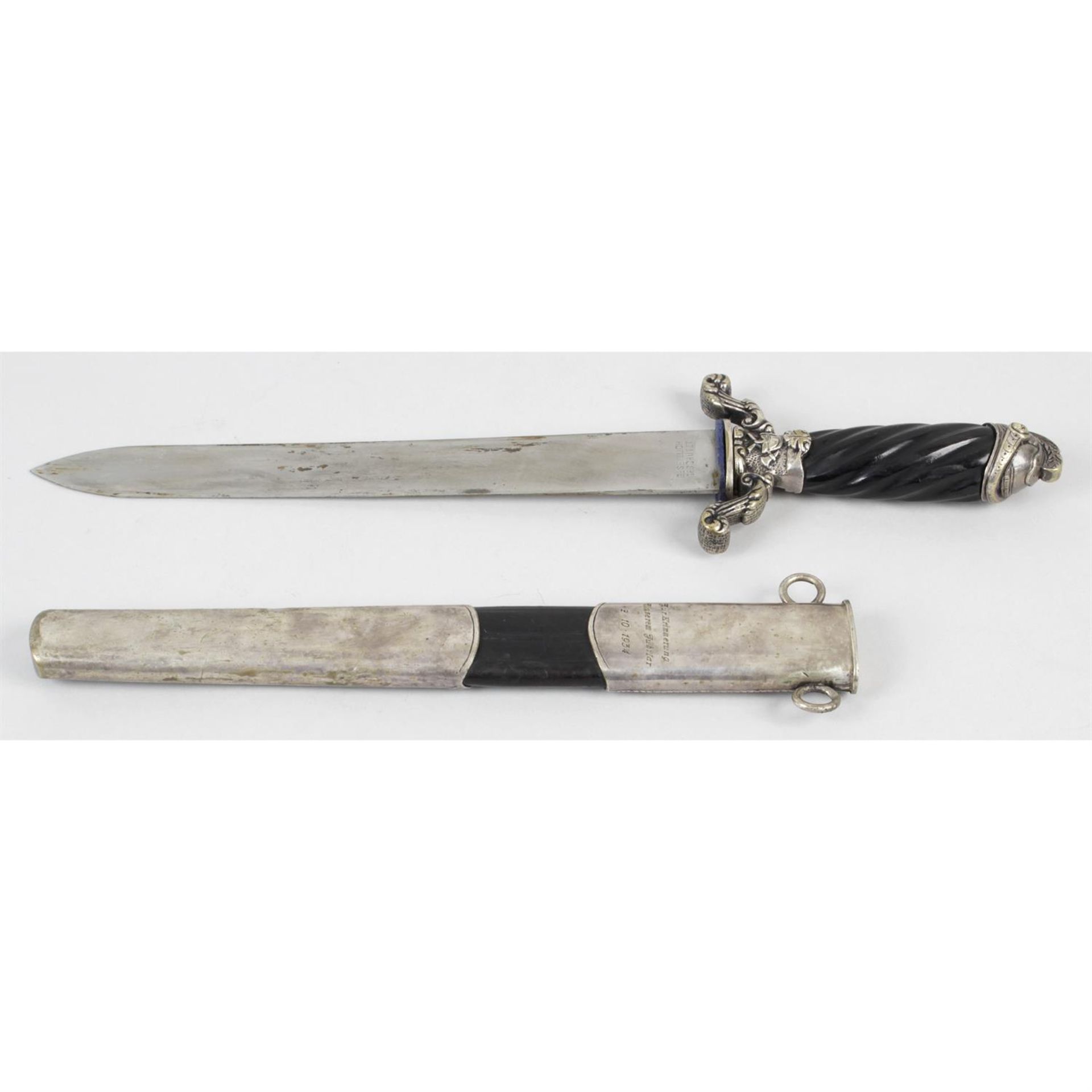 A German firefighters presentation dagger.