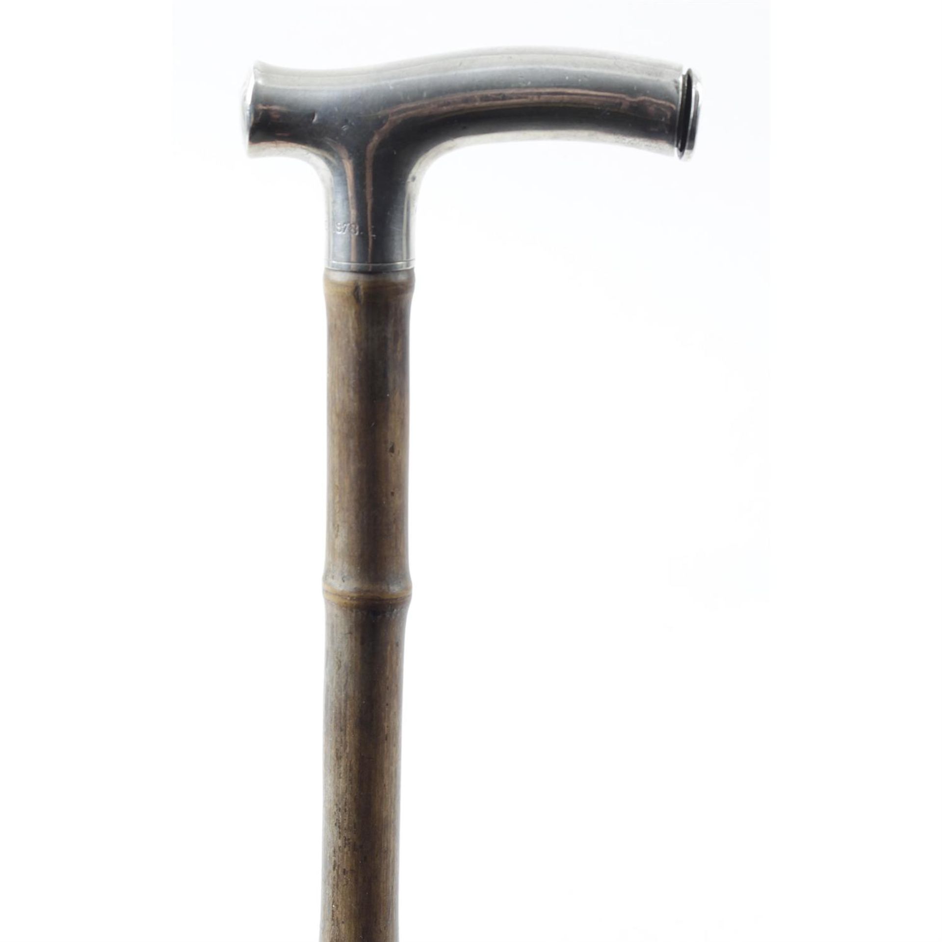 A novelty gentleman's walking cane.