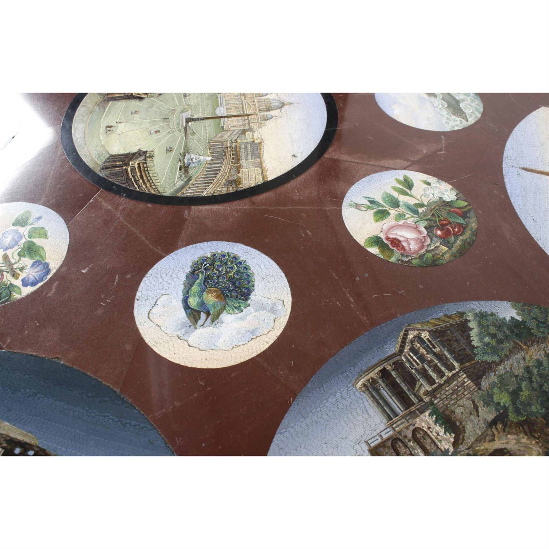 A 19th century Italian micromosaic table. - Image 10 of 26