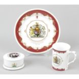 Six boxes of various commemorative ware, to include Diamond Jubilee plates, etc.