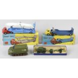 A selection of assorted toy vehicles, to include Corgi and Dinky examples.