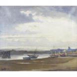 Gordon Forsyth (Scottish, 1879-1952), An Arts & Crafts oil painting on canvas.