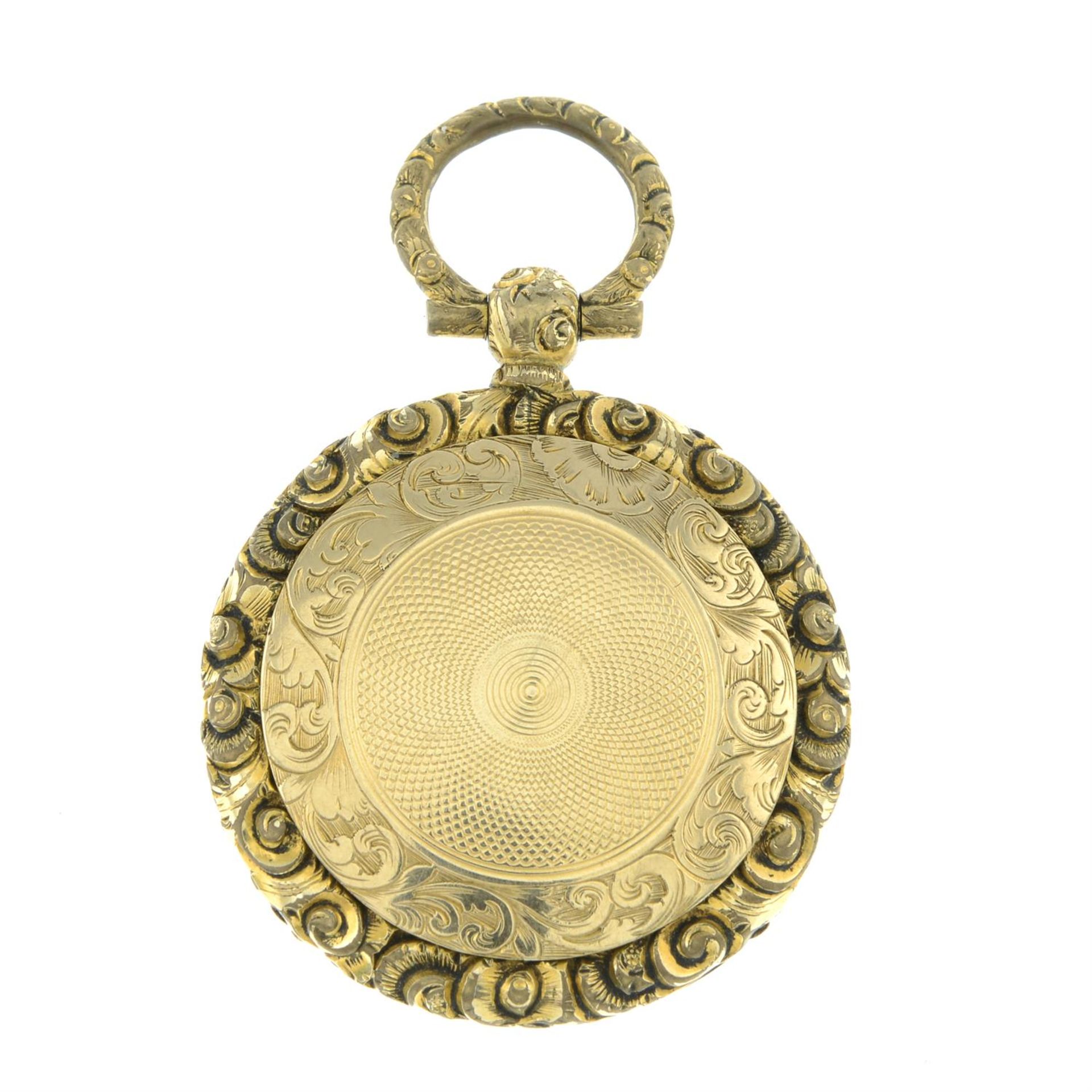 A Victorian 9ct gold ornate locket. - Image 2 of 3