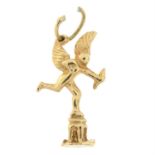 9ct Gold Anteros Charm.