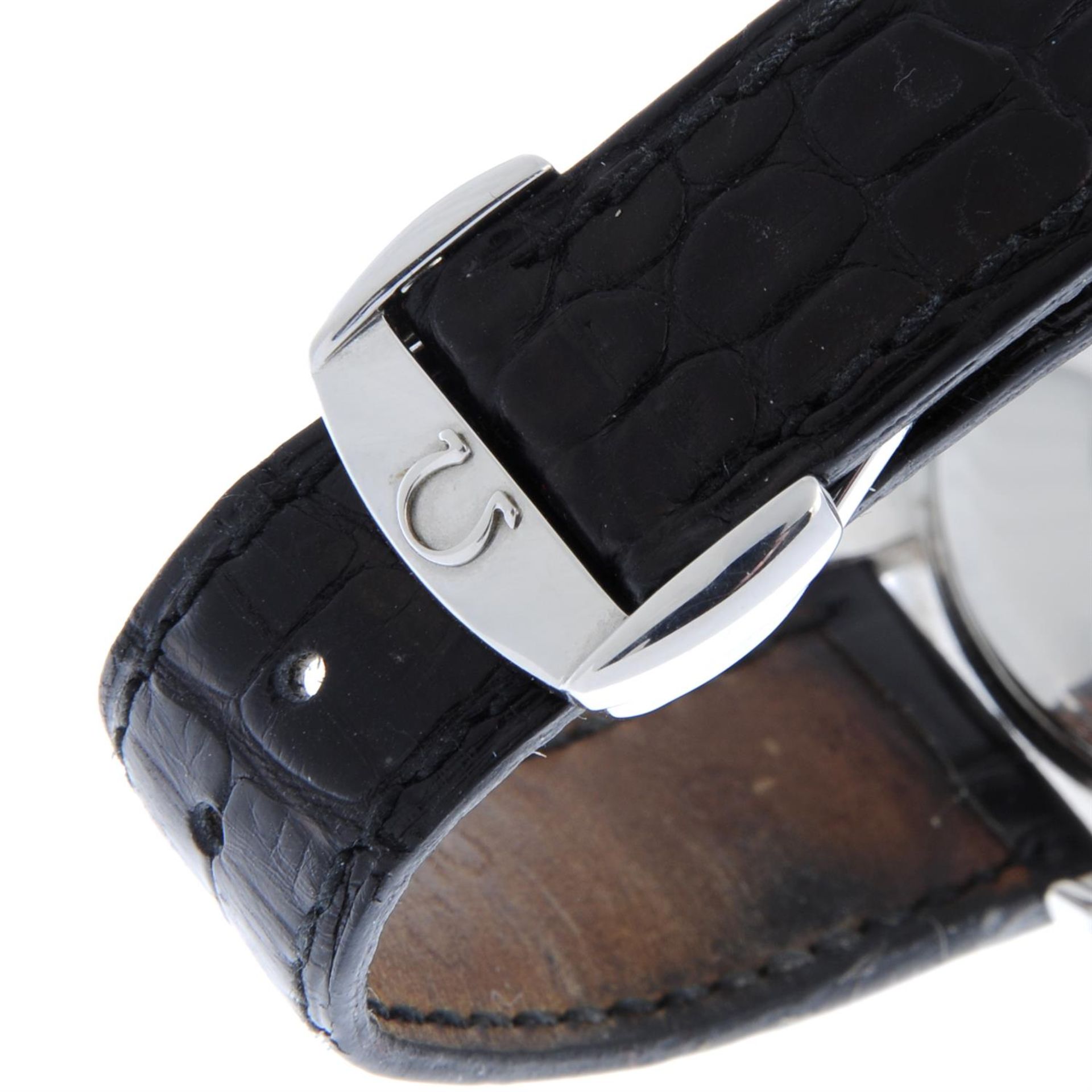 OMEGA - a stainless steel Speedmaster chronograph wrist watch, 38mm. - Bild 2 aus 6