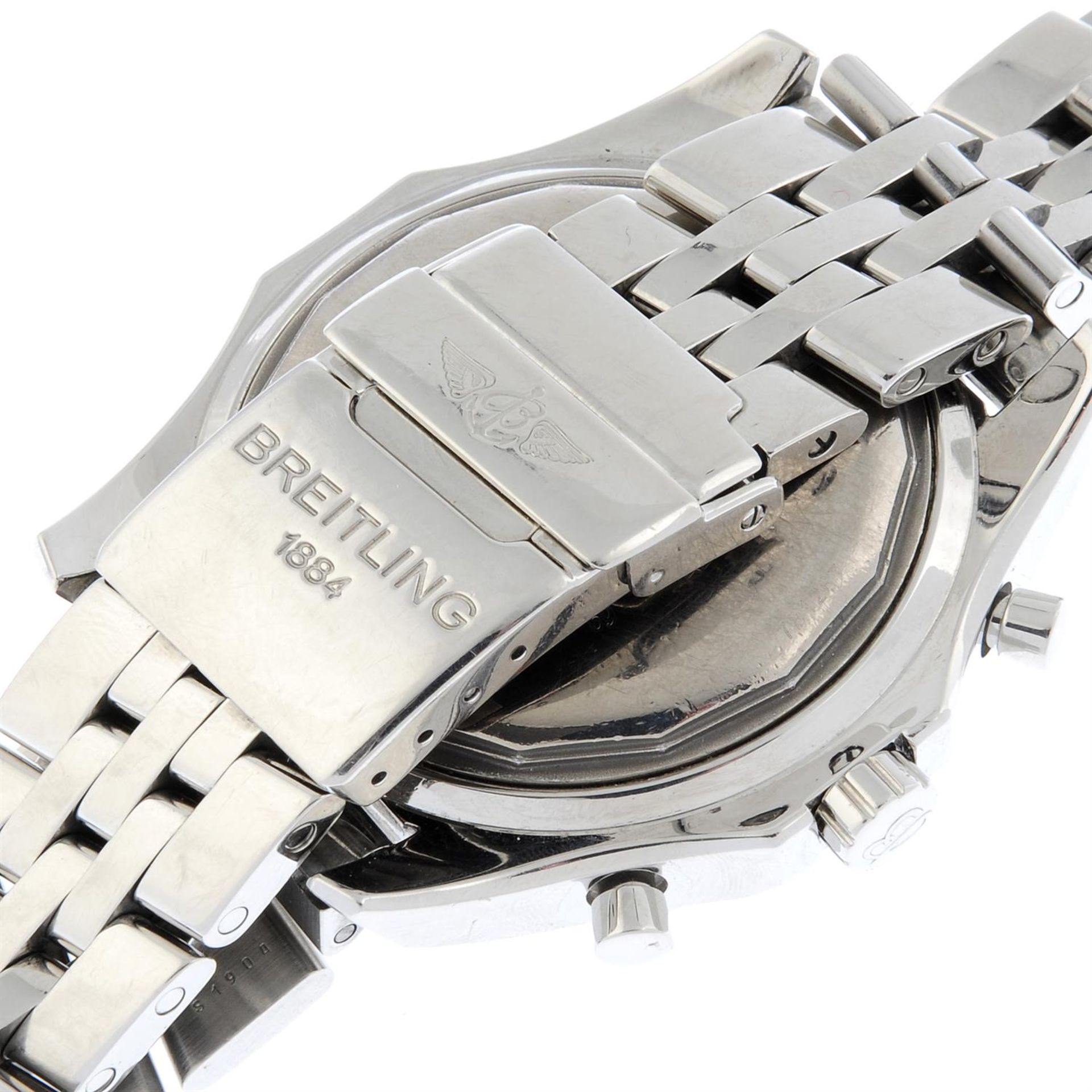 BREITLING - a stainless steel Breitling for Bentley chronograph bracelet watch, 49mm. - Bild 2 aus 6