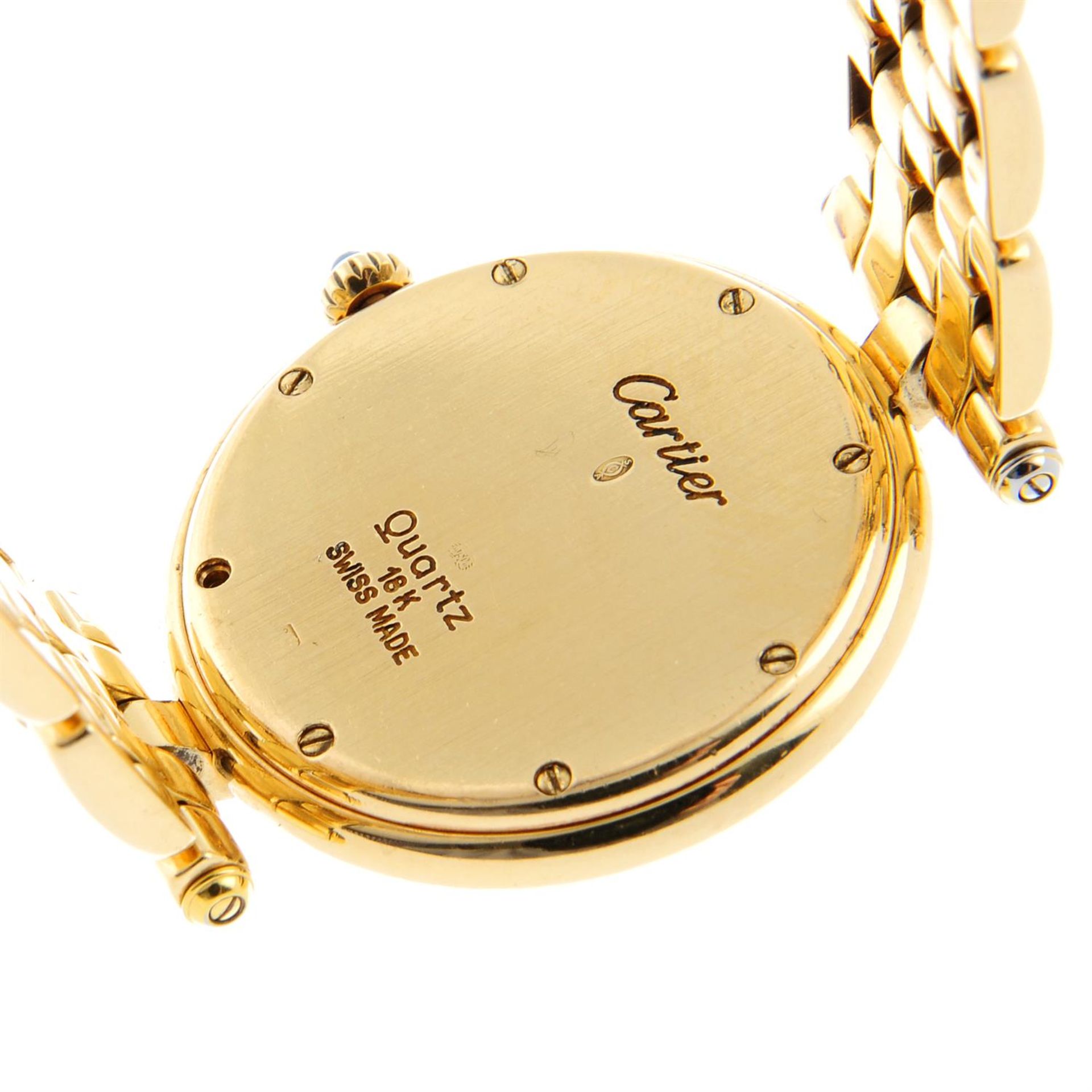 CARTIER - a 18ct gold Panthere Vendome bracelet watch, 24mm. - Image 5 of 6