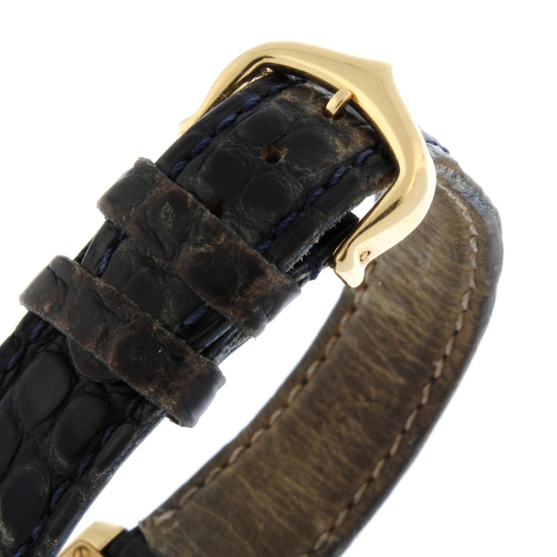 CARTIER - a yellow metal Tank Française wrist watch, 20mm. - Image 2 of 5