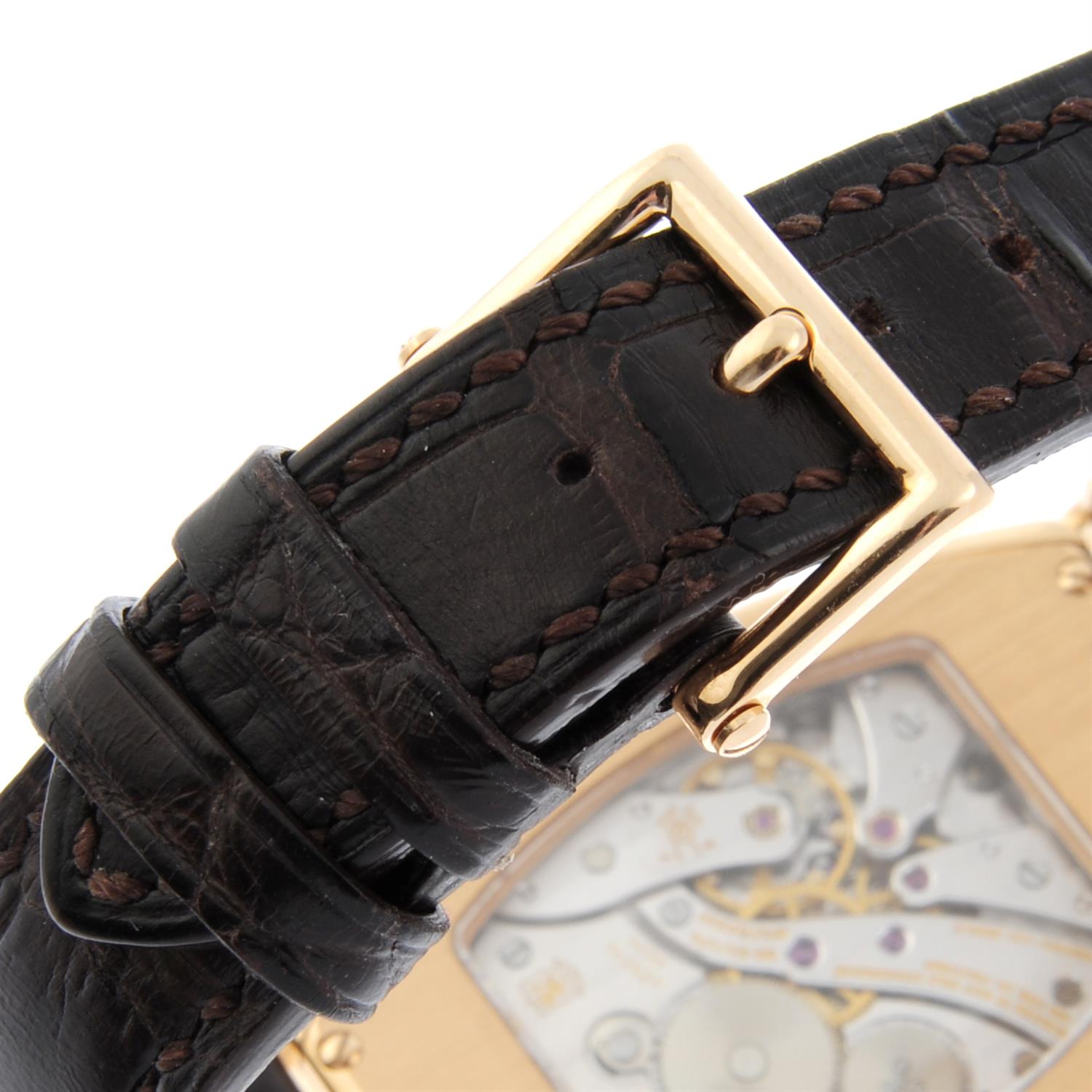 PATEK PHILIPPE - an 18ct rose gold Gondolo wrist watch, 32mm x 42mm. - Image 2 of 7