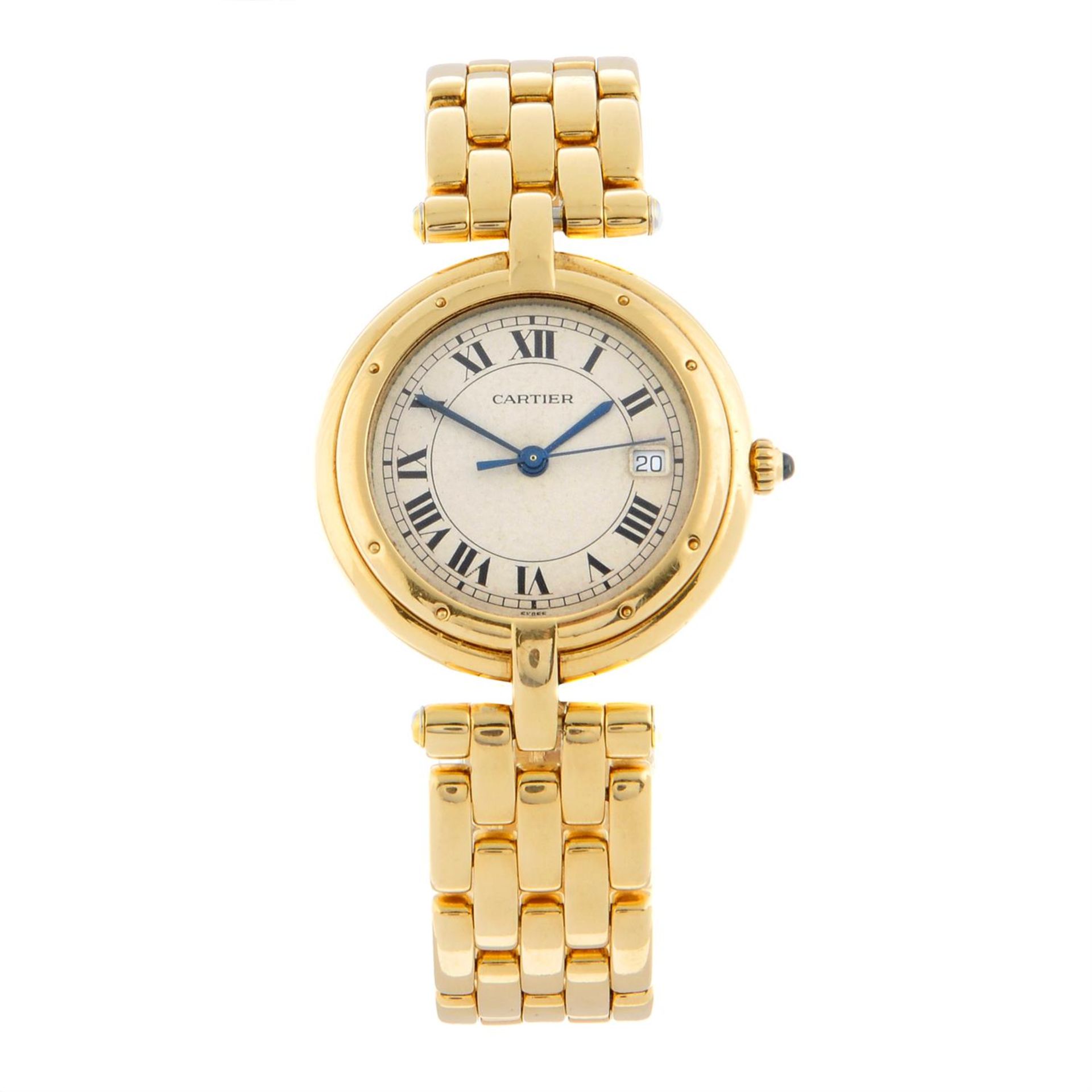 CARTIER - a 18ct gold Panthere Vendome bracelet watch, 24mm.