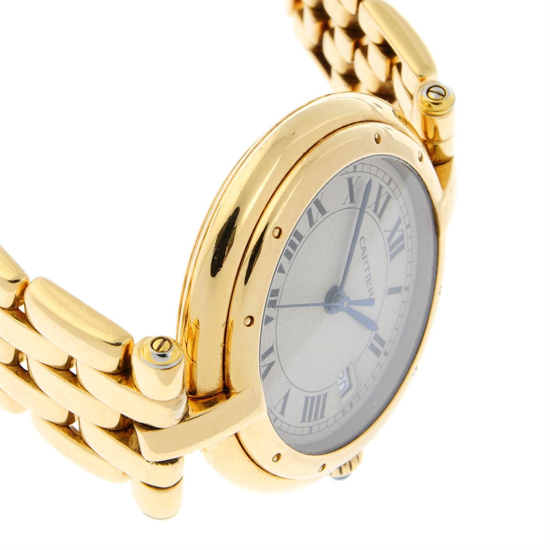 CARTIER - a 18ct gold Panthere Vendome bracelet watch, 24mm. - Image 4 of 6