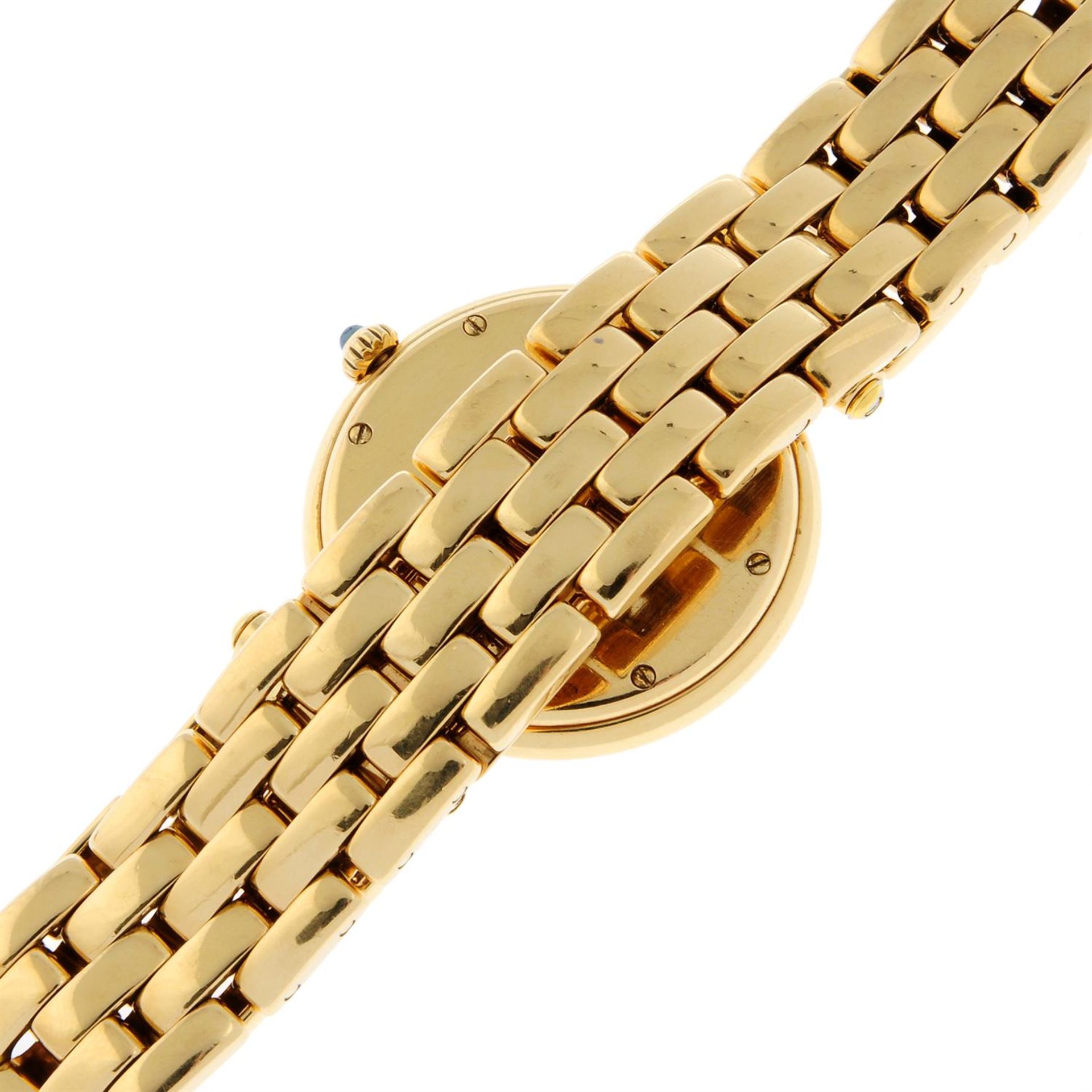 CARTIER - a 18ct gold Panthere Vendome bracelet watch, 24mm. - Image 2 of 6