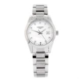 LONGINES - a stainless steel Conquest bracelet watch, 29mm.