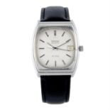 OMEGA - a stainless steel De Ville wrist watch, 32mm x 35mm.