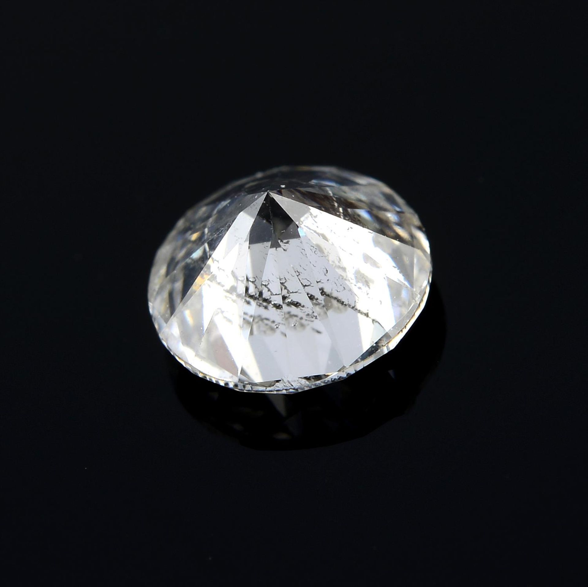 A round brilliant-cut diamond, weight 0.62ct. - Image 2 of 2