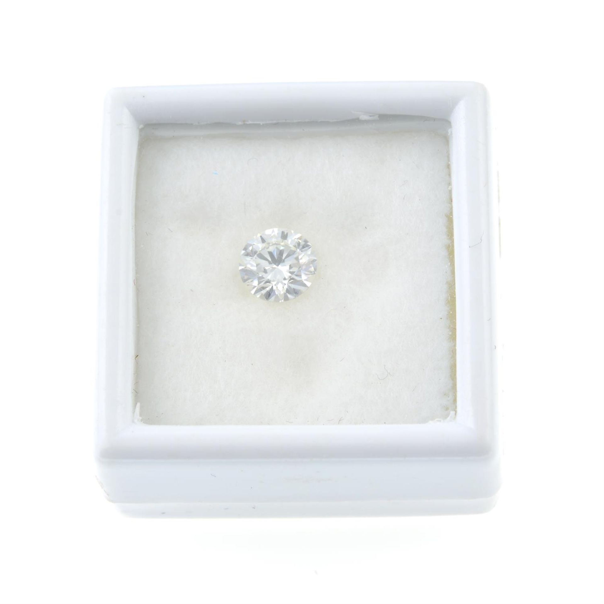A round brilliant-cut diamond, approximate weight 0.55ct. - Image 3 of 3