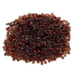 A selection of circular-shape red garnets, total weight 69.49cts.