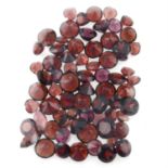 A selection of vari-shape garnets, total weight 36.15cts.