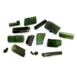 A selection of tourmaline crystals, 24.29gms.