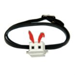 ALEXANDER MCQUEEN - an Electro Bunny bracelet.