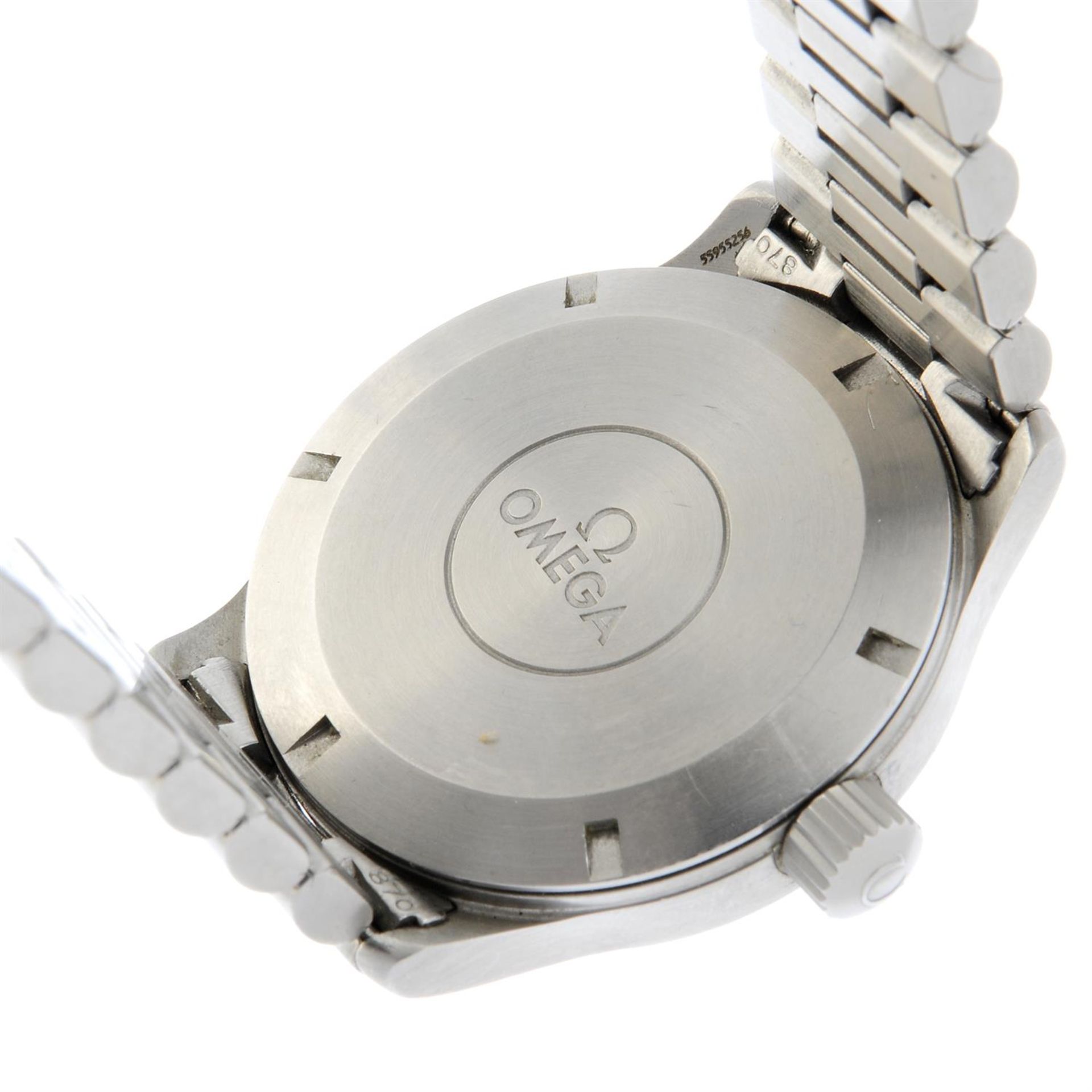 OMEGA - a stainless steel Dynamic bracelet watch, 36mm. - Image 4 of 5