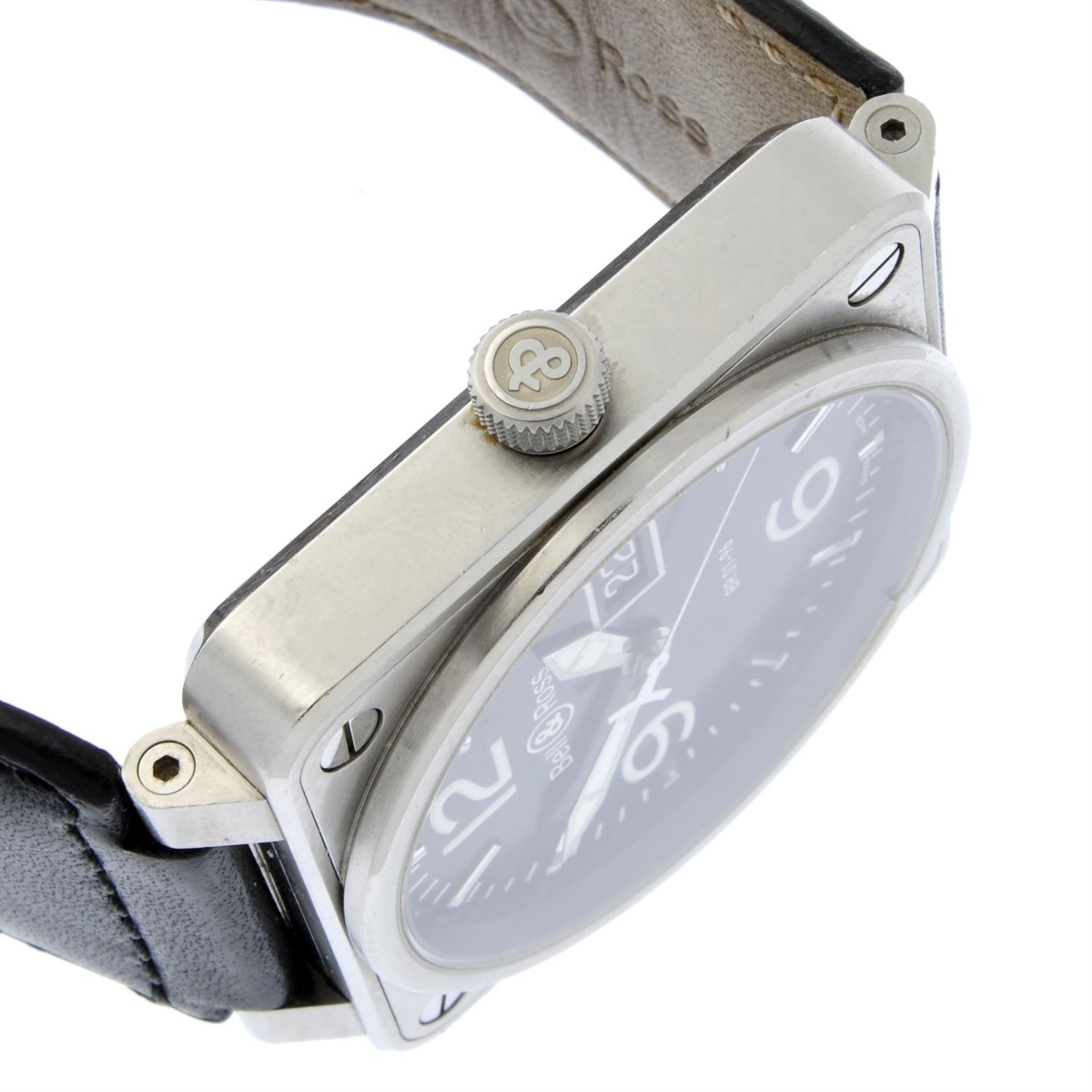 BELL & ROSS - a stainless steel BR01-96 wrist watch, 46mm. - Bild 3 aus 5