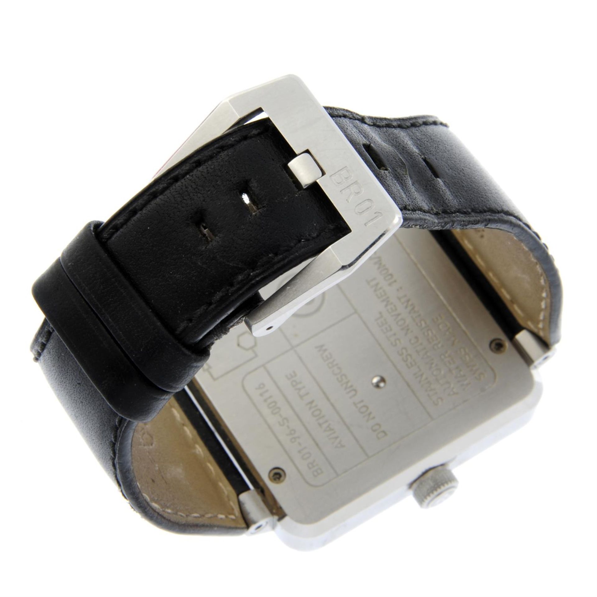 BELL & ROSS - a stainless steel BR01-96 wrist watch, 46mm. - Bild 2 aus 5