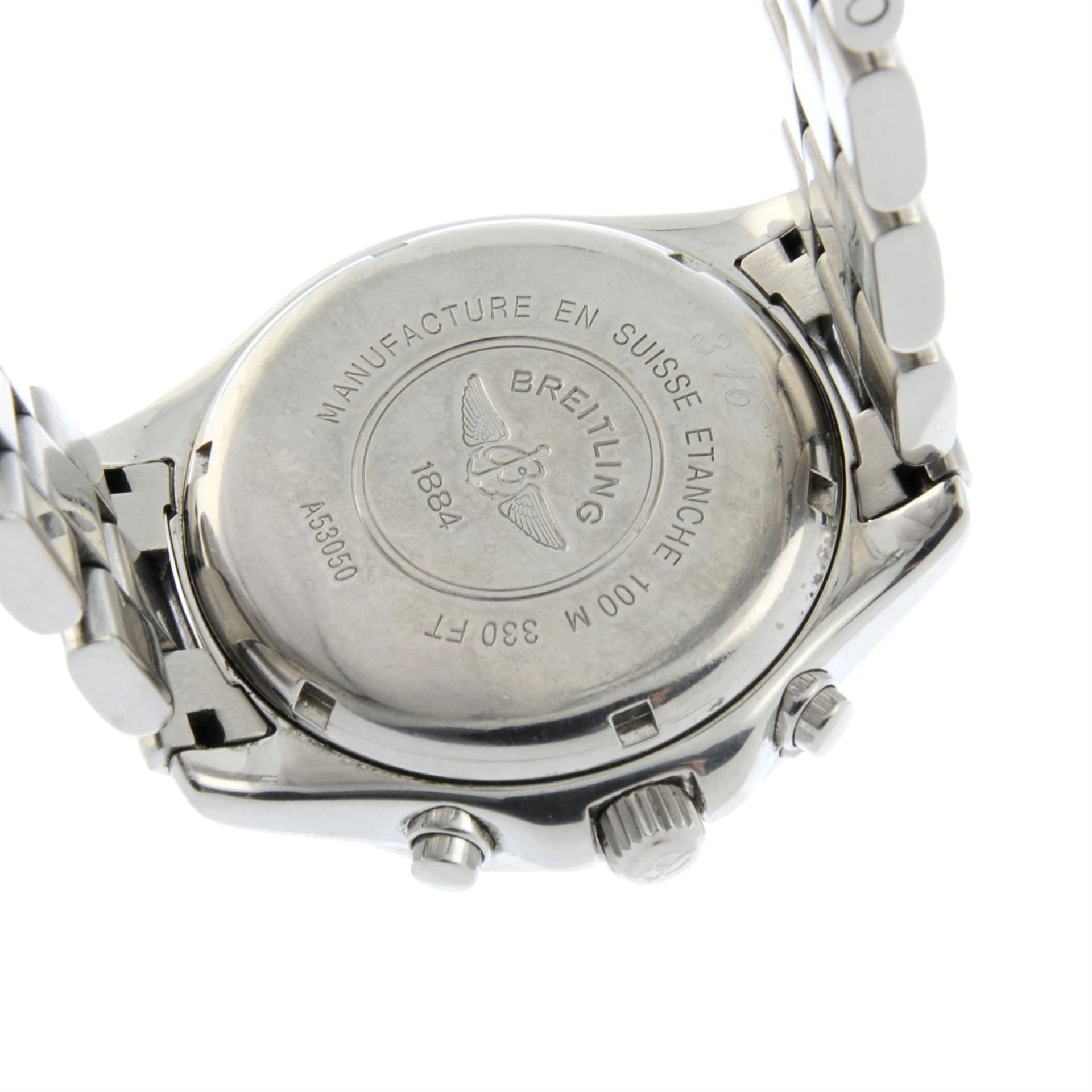 BREITLING - a stainless steel Colt Quartz Ocean chronograph bracelet watch, 38mm. - Image 4 of 5