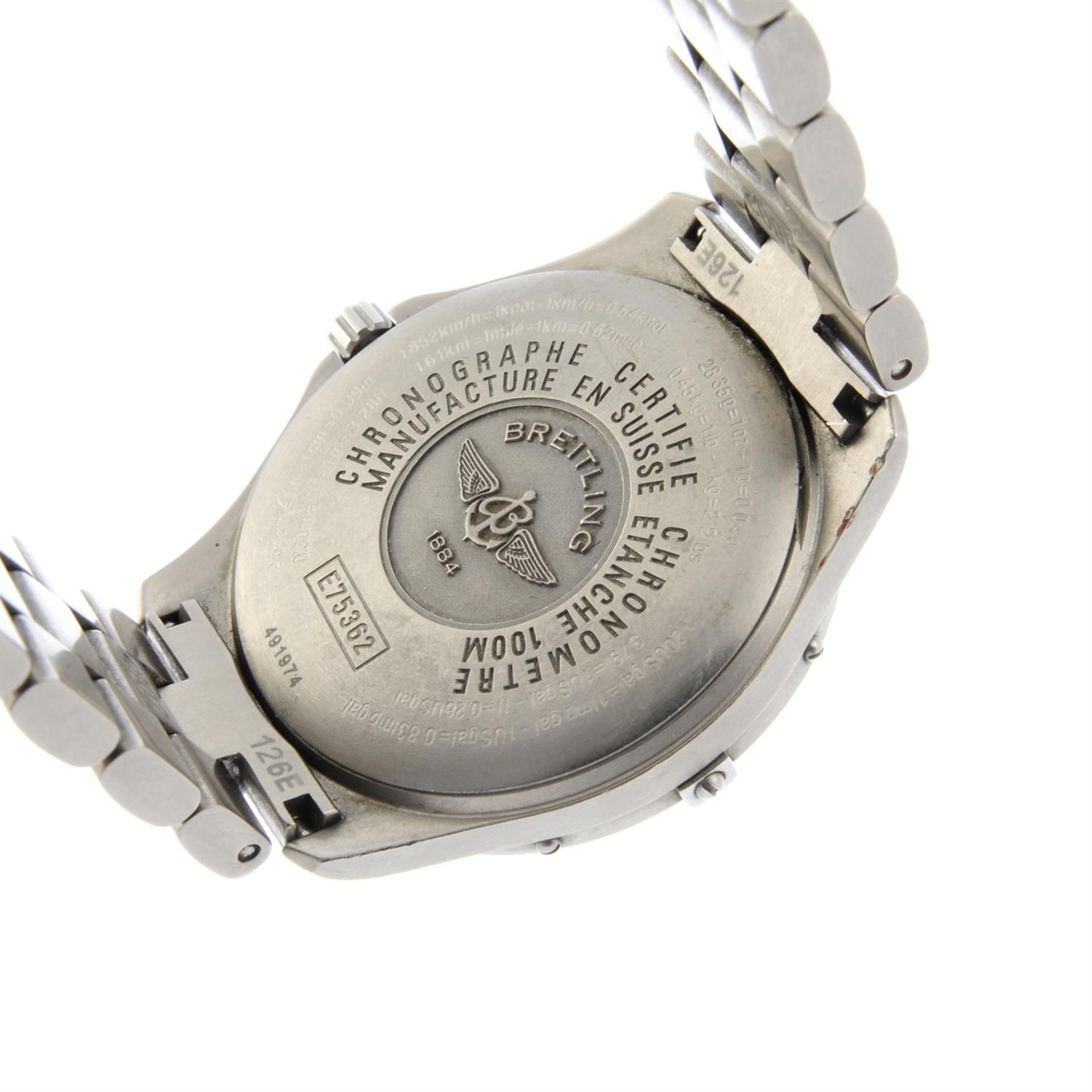 BREITLING - a titanium Aerospace bracelet watch, 42mm. - Bild 4 aus 6