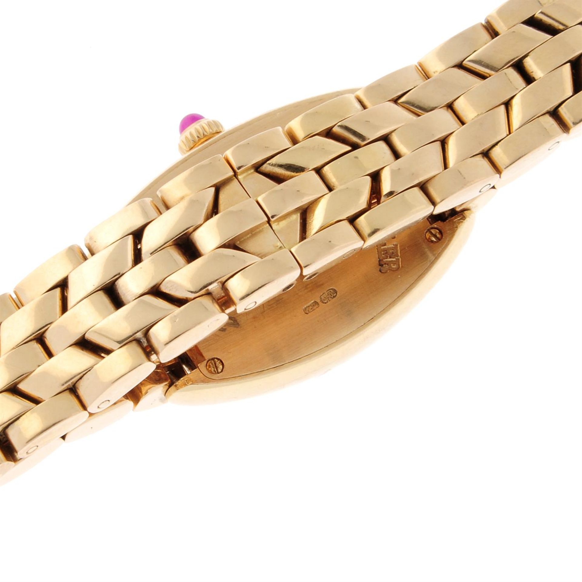 FRANCK MULLER - an 18ct rose gold Curvex bracelet watch, 25mm. - Image 2 of 7