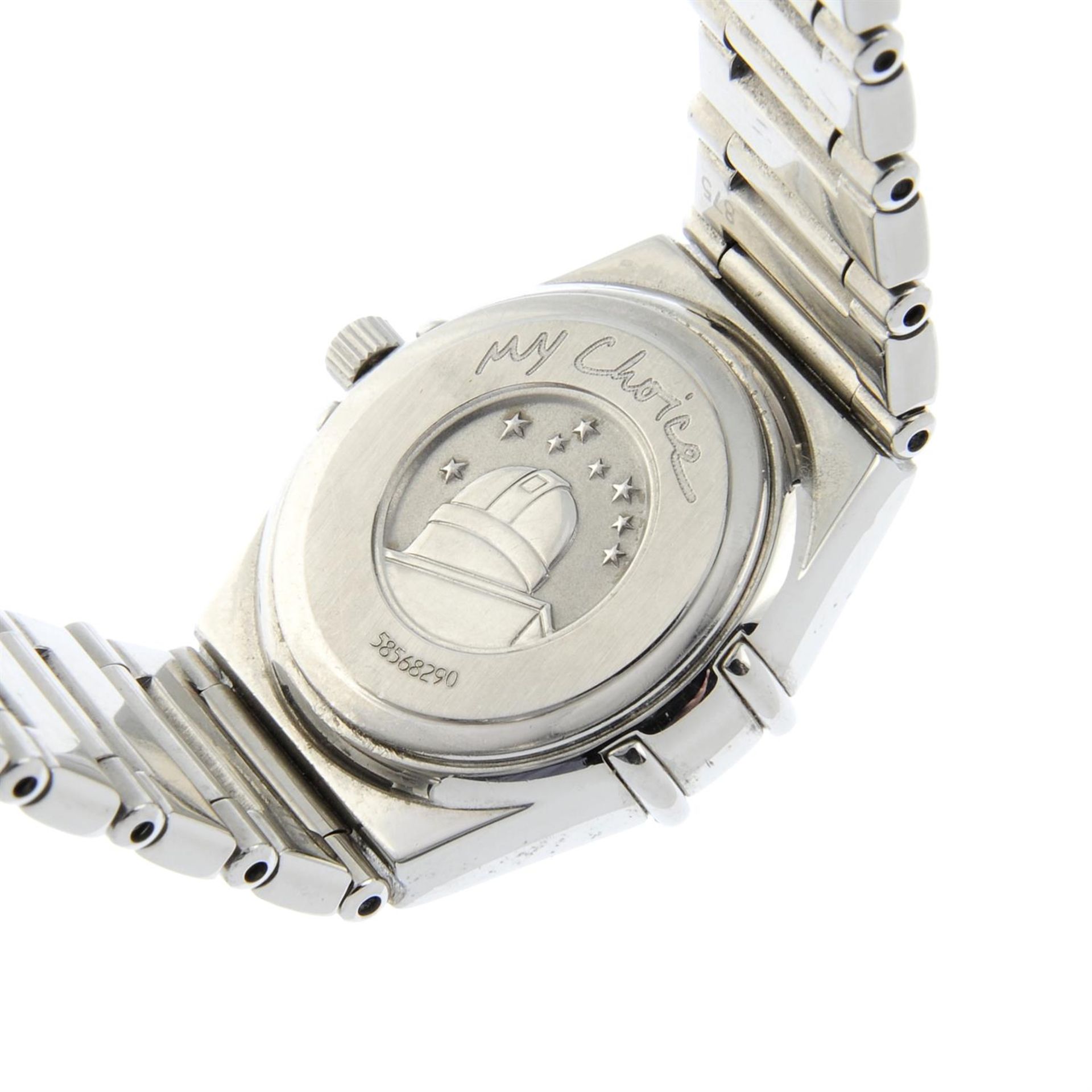 OMEGA - a stainless steel Constellation bracelet watch, 22.5mm. - Image 4 of 6
