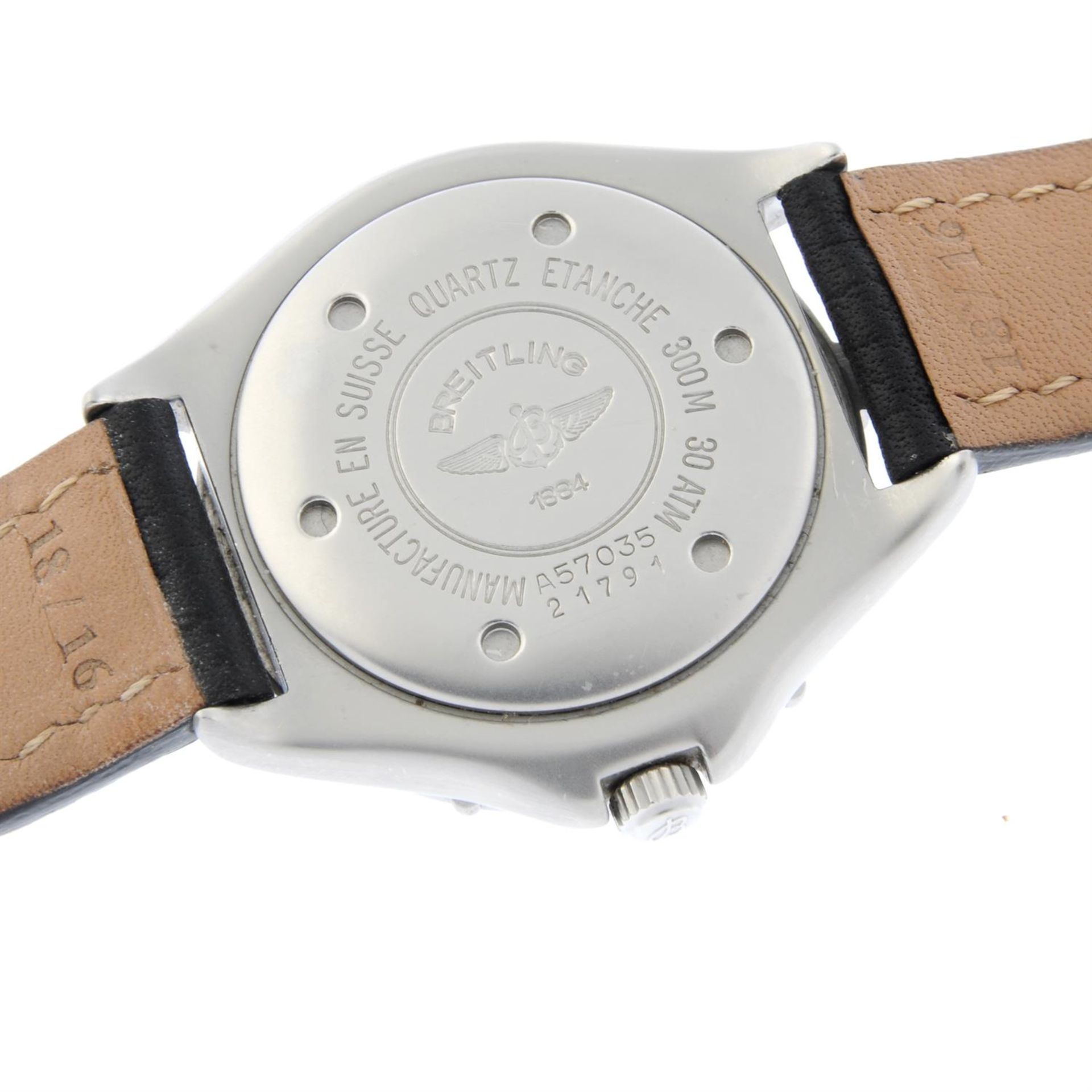 BREITLING - a stainless steel Colt wrist watch, 38mm. - Bild 4 aus 5