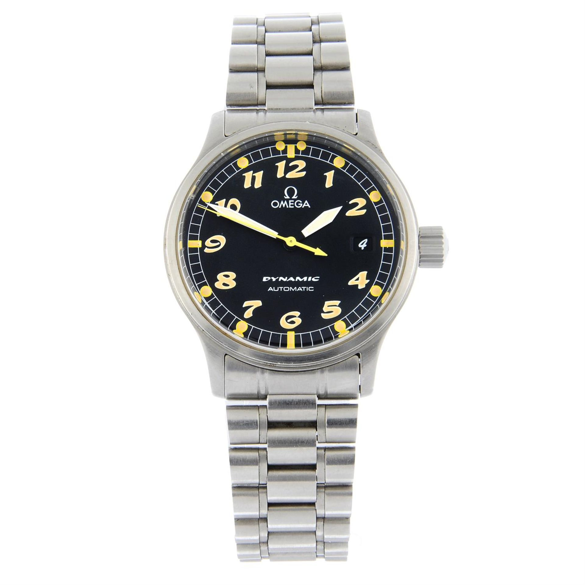 OMEGA - a stainless steel Dynamic bracelet watch, 36mm.