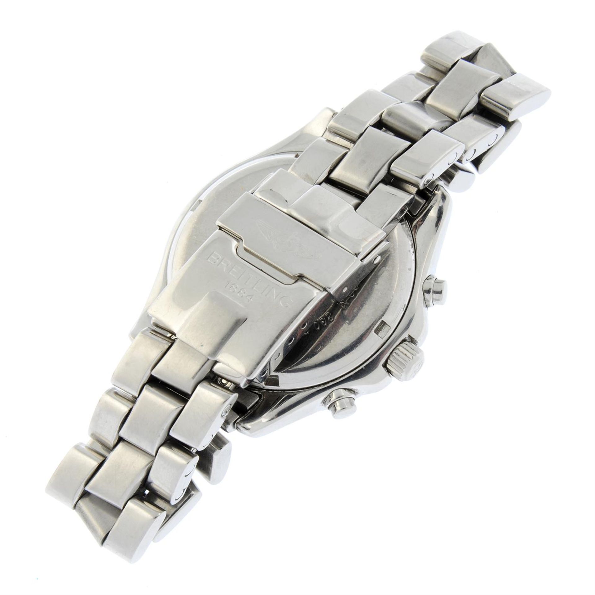 BREITLING - a stainless steel Colt Quartz Ocean chronograph bracelet watch, 38mm. - Image 2 of 5
