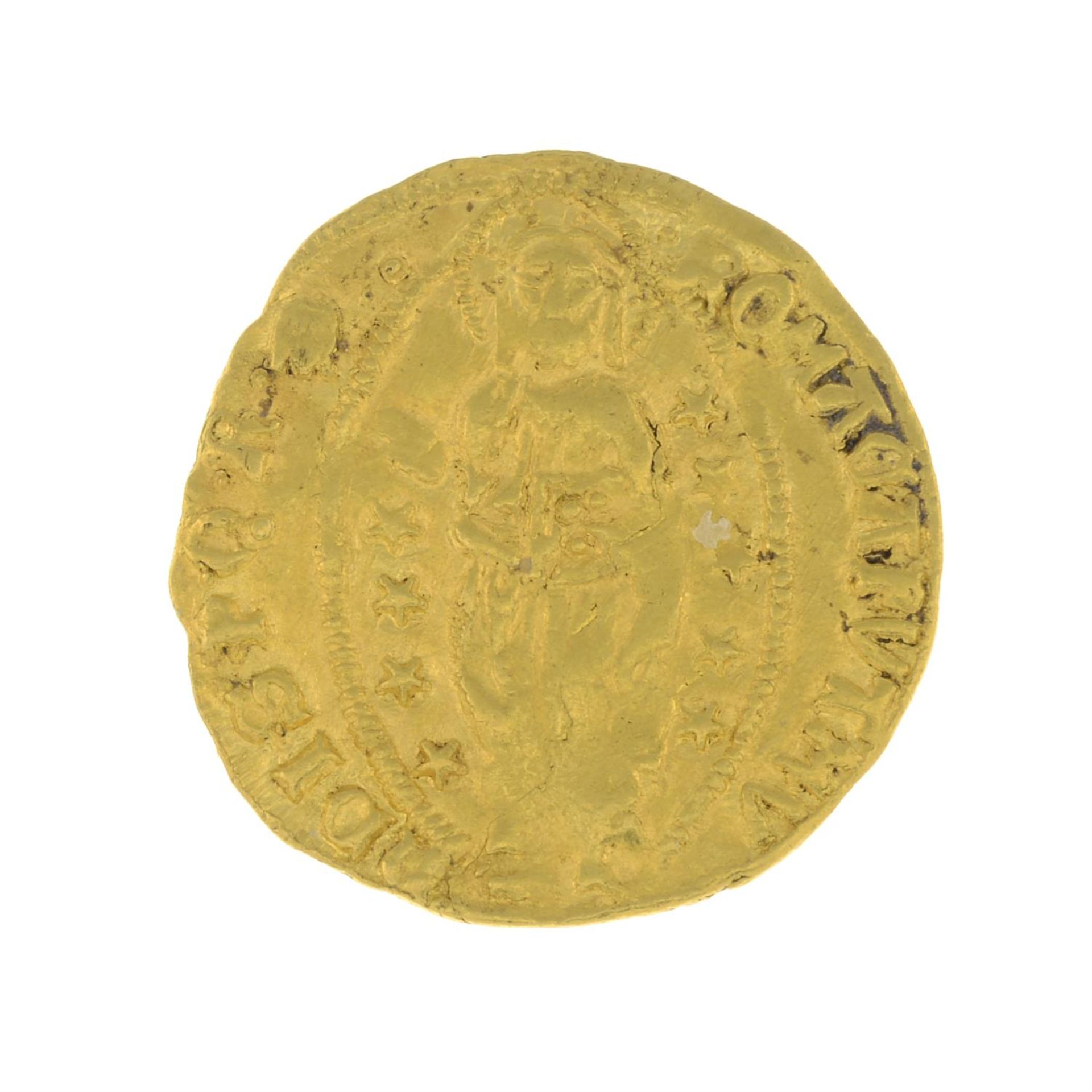 Italy, Rome, Vatican, gold Ducat (1350-1439). - Image 2 of 2