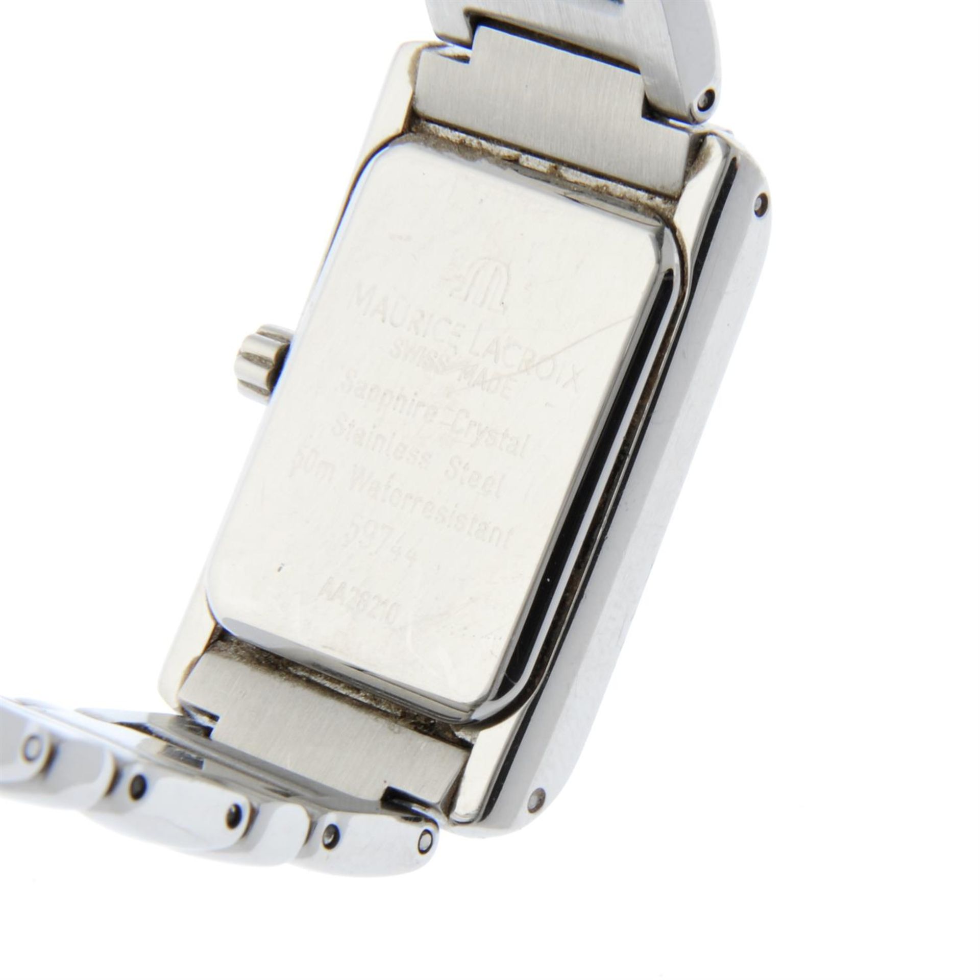 MAURICE LACROIX - a stainless steel Miros bracelet watch, 20x30mm - Image 4 of 4