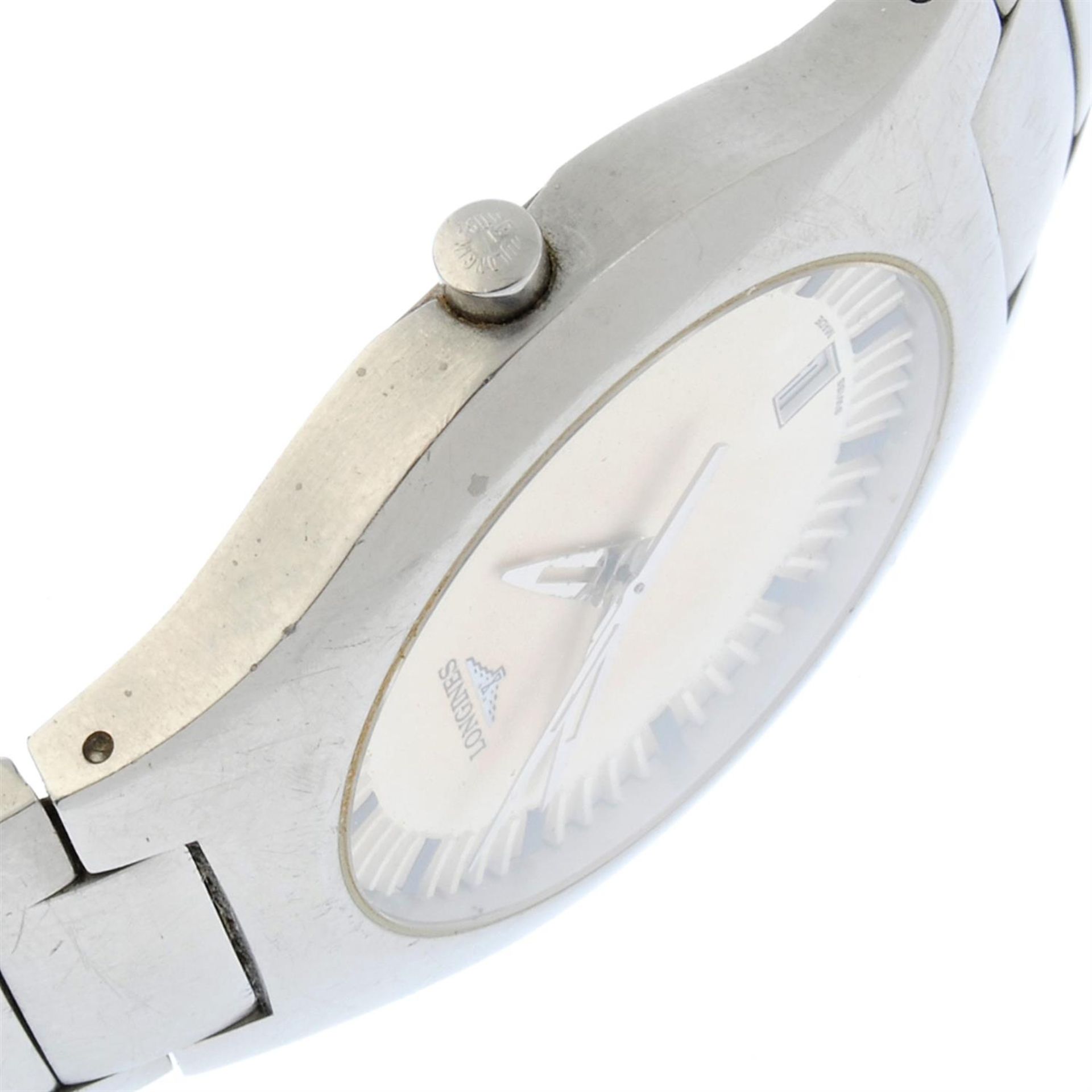 LONGINES - a stainless steel Oposition bracelet watch, 35mm. - Image 3 of 4