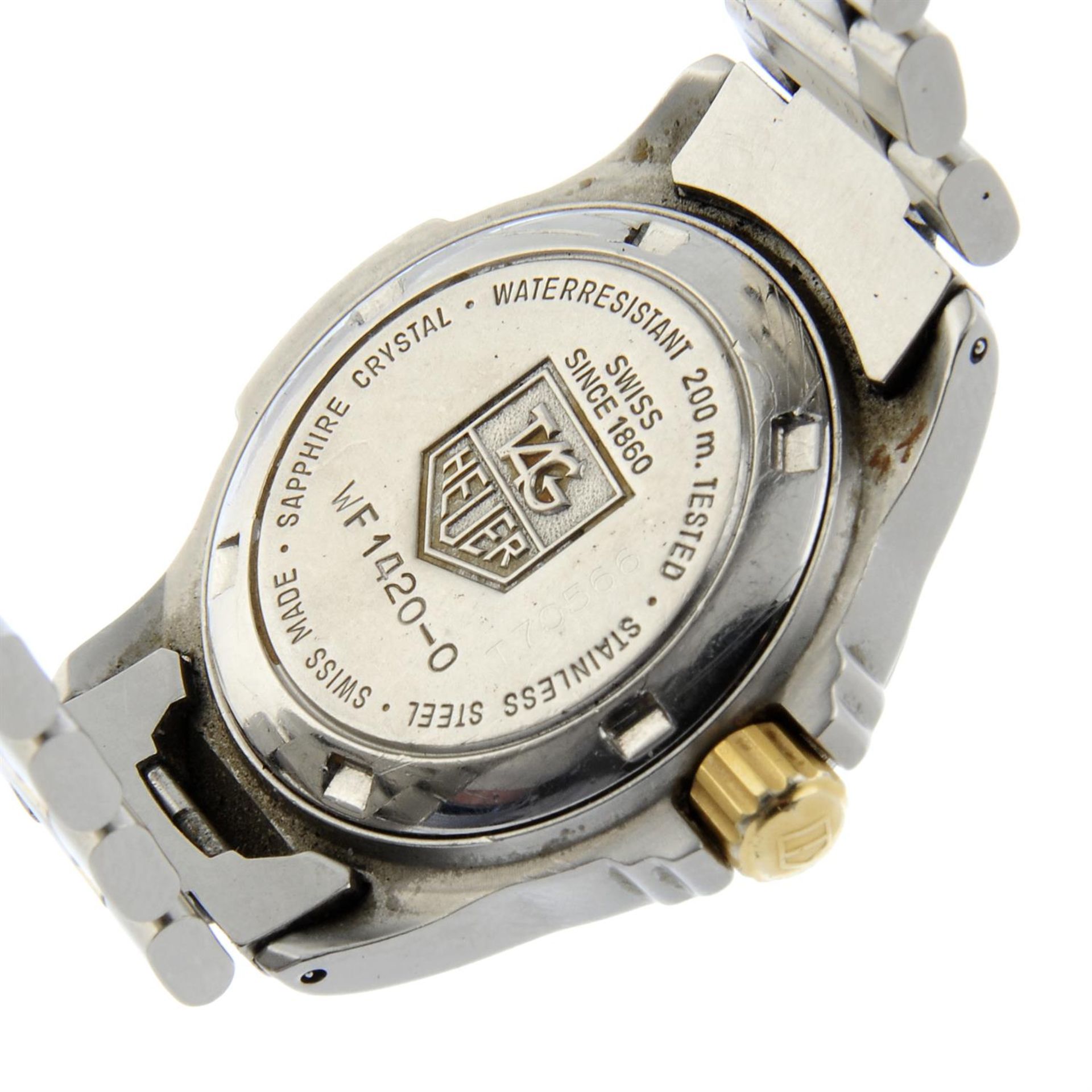 TAG HEUER - a bi-colour 4000 Series bracelet watch, 28mm. - Image 4 of 4