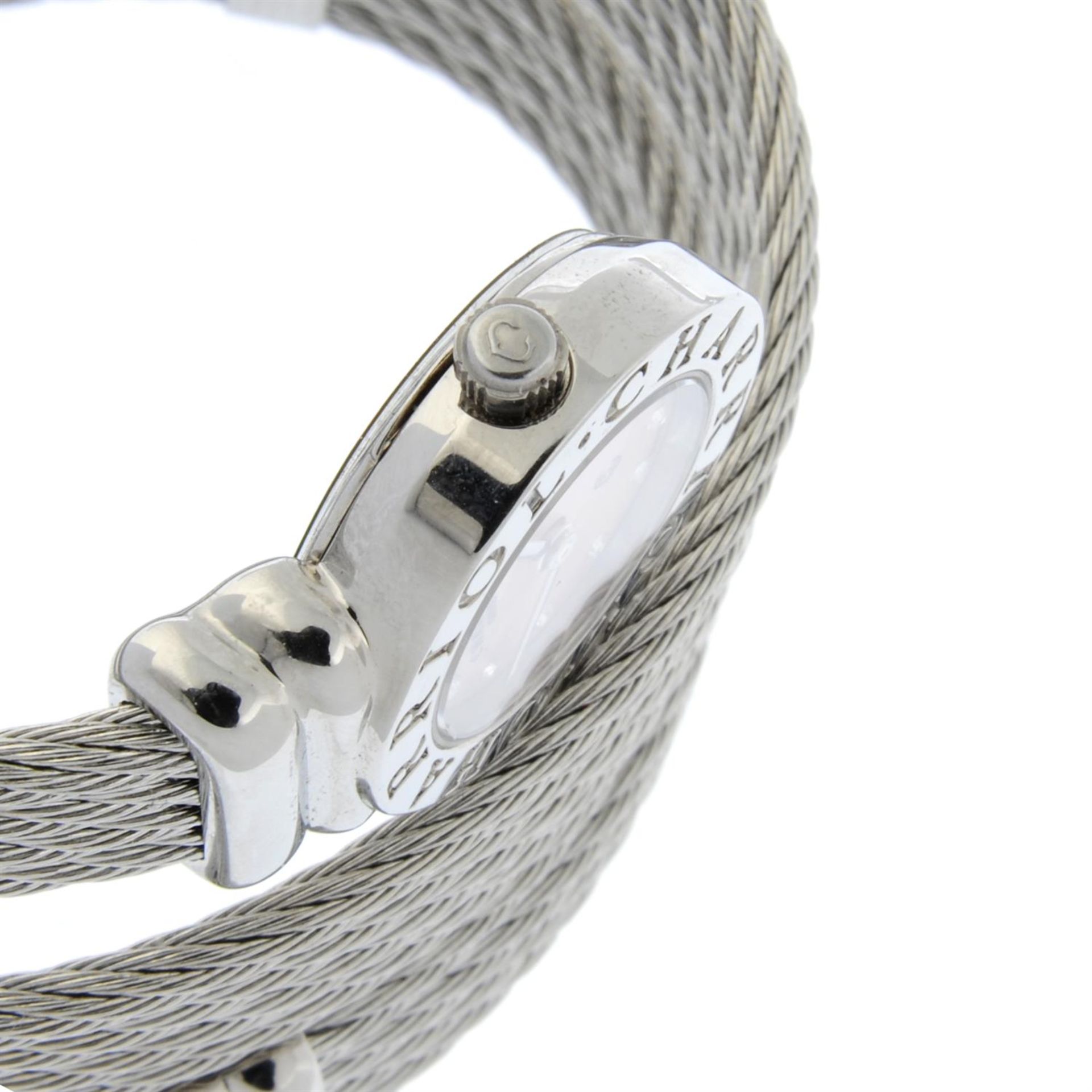 CHARRIOL - a stainless steel St. Tropez bangle watch, 20mm. - Image 4 of 4