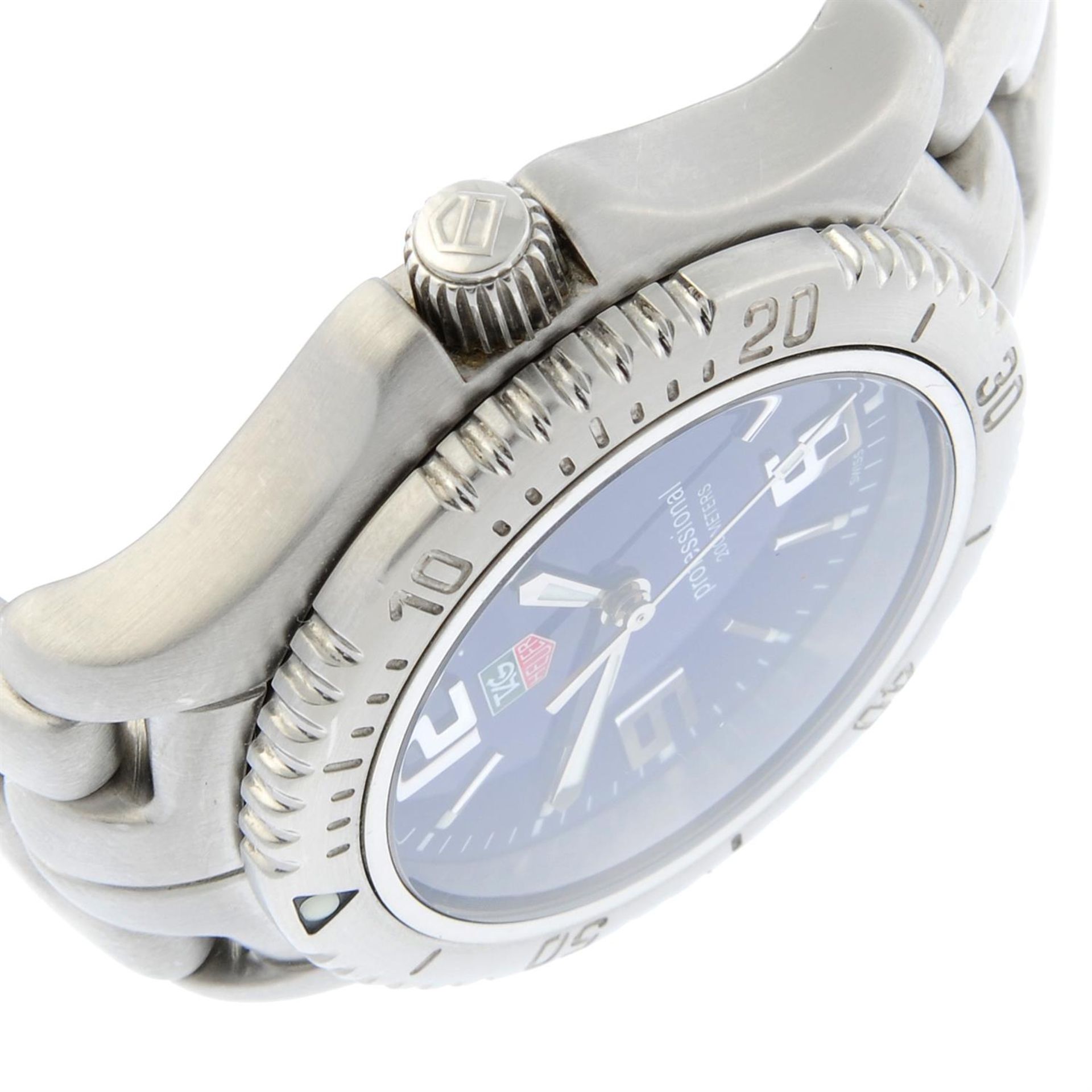 TAG HEUER - a stainless steel Link bracelet watch, 36mm. - Image 3 of 4