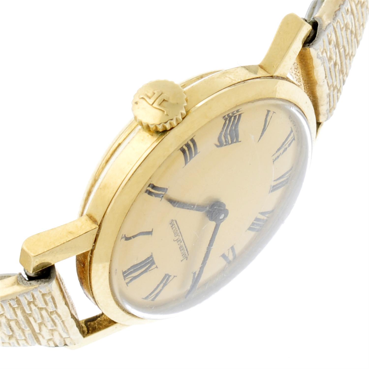 JAEGER-LECOULTRE - a yellow metal bracelet watch, 20mm. - Image 3 of 4