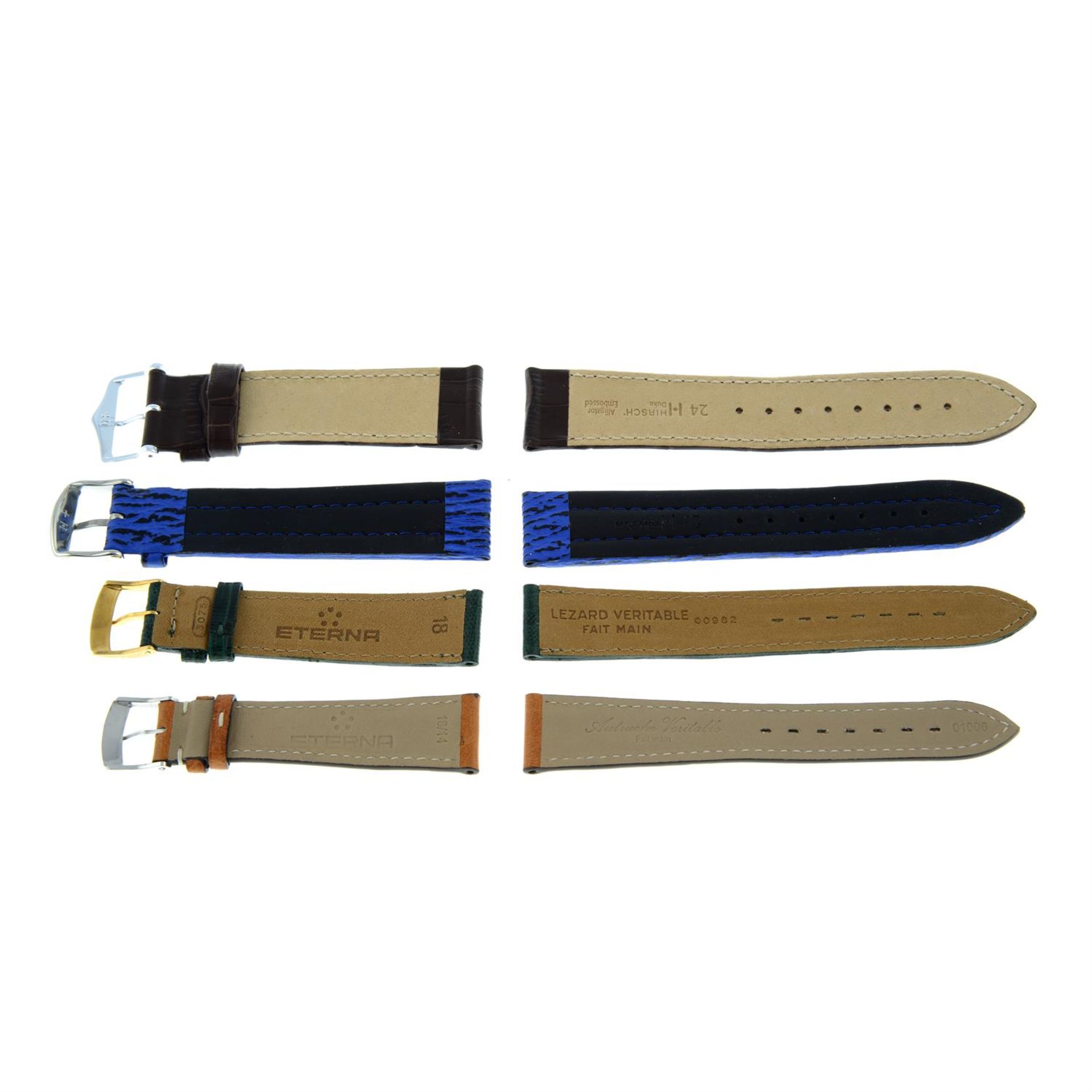 A group of assorted watch straps. Approximately 90. - Image 2 of 3