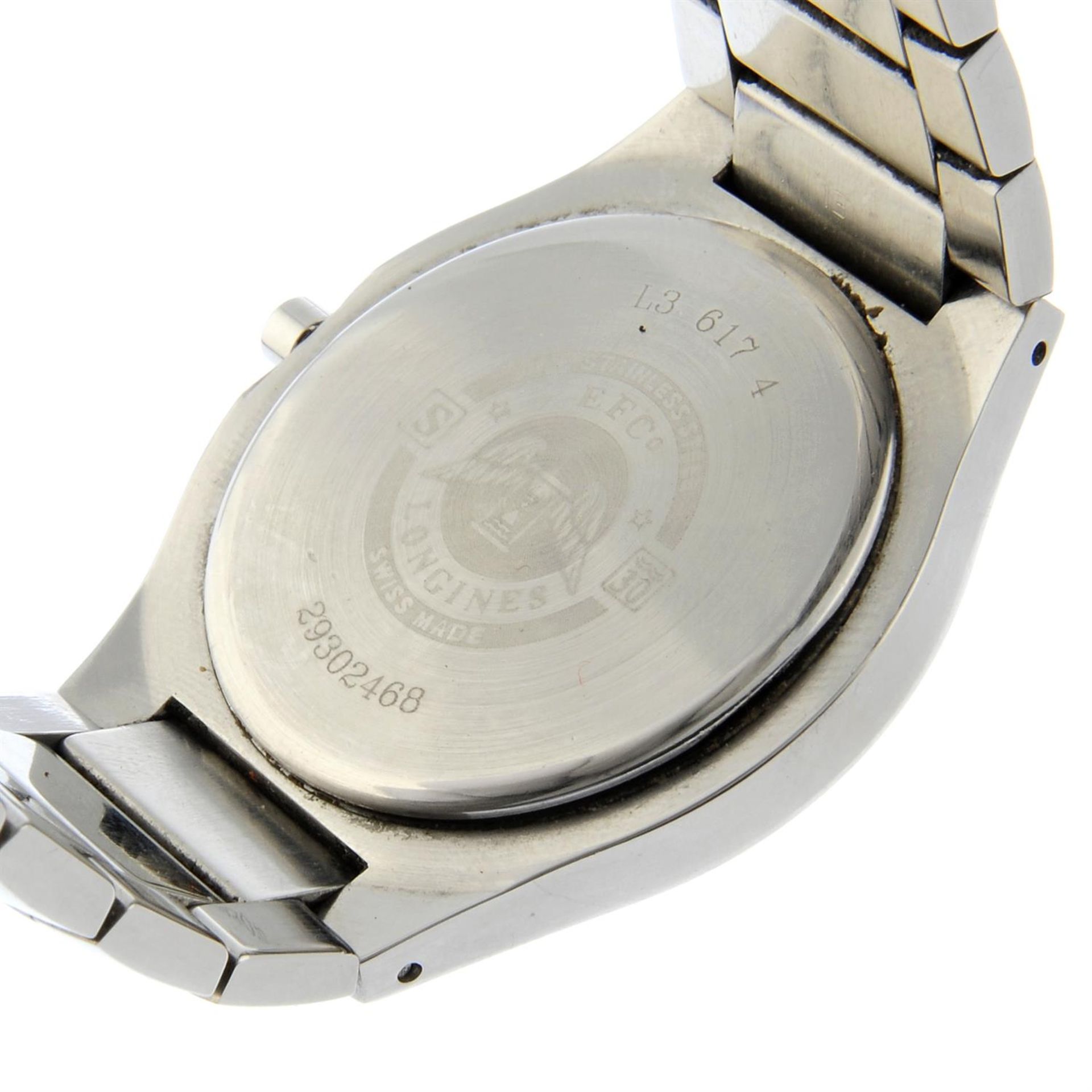 LONGINES - a stainless steel Oposition bracelet watch, 35mm. - Bild 4 aus 4