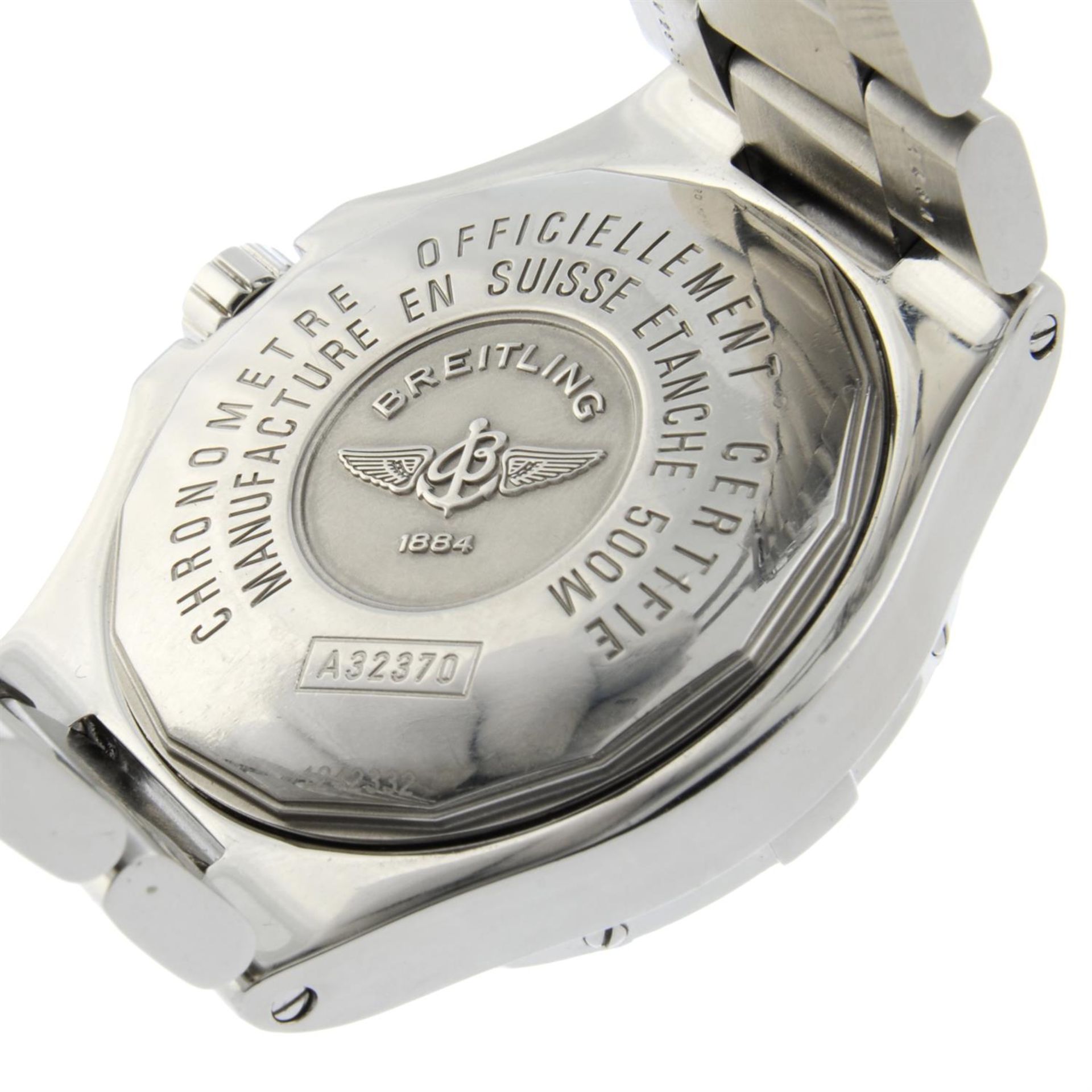 BREITLING - a stainless steel Colt GMT bracelet watch, 41mm. - Image 4 of 4