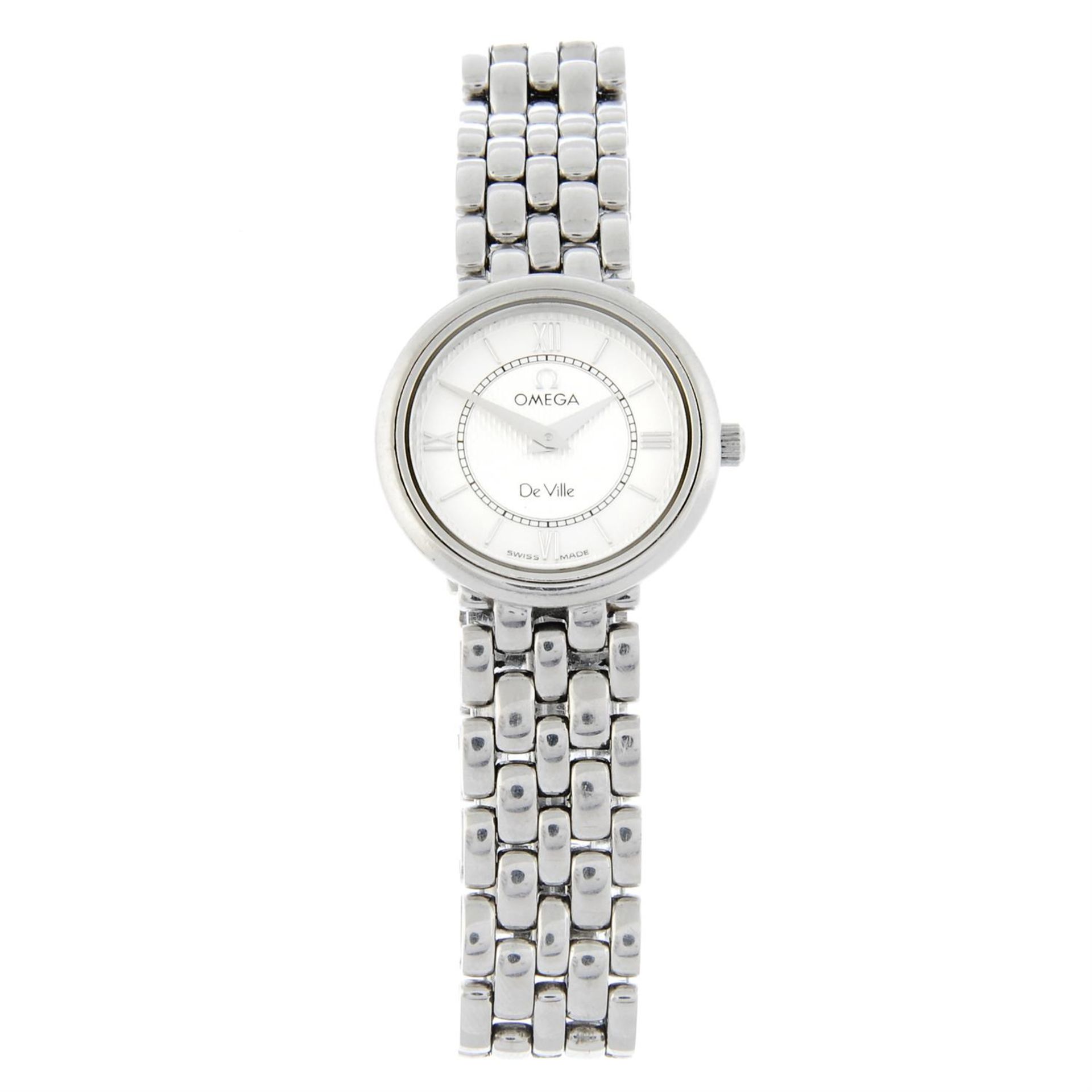 OMEGA - a stainless steel De Ville bracelet watch, 23mm.