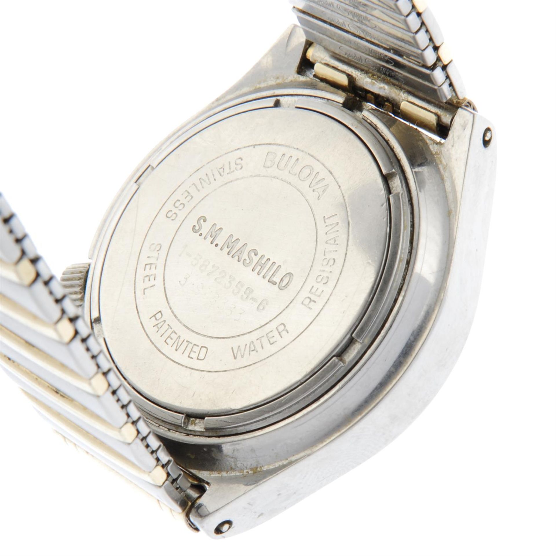 BULOVA - a bi-colour Accutron bracelet watch, 38mm. - Image 4 of 4